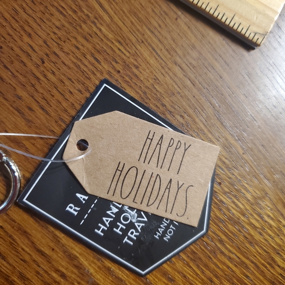 Rae Dunn Tis The Season Football Hand Sanitizer Holder Set of 2 - Picture 5 of 13